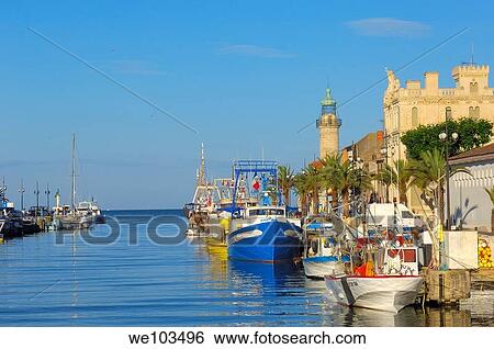 Le Grau-du-Roi, Petite Camargue, Gard, Languedoc-Roussillon, France View Large Photo Image Stock Photograph - Le Grau-du-Roi, Petite Camargue, Gard, Languedoc-Roussillon, France. Fotosearch
