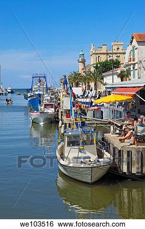 Le Grau-du-Roi, Petite Camargue, Gard, Languedoc-Roussillon, France View Large Photo Image Stock Photograph - Le Grau-du-Roi, Petite Camargue, Gard, Languedoc-Roussillon, France. Fotosearch
