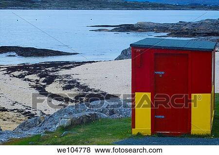 Lifeguard hut at the Coral Beach, Carraroe, Connemara, Co Galway, Ireland View Large Photo Image Stock Photo - Lifeguard hut at the Coral Beach, Carraroe, Connemara, Co Galway, Ireland. Fotosearch