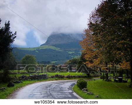 Lluvia en Ramales de la Victoria Cantabria España Europa View Large Photo Image Picture - Lluvia en Ramales de la Victoria Cantabria España Europa. Fotosearch
