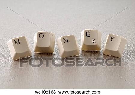 Money in letters View Large Photo Image Stock Photo - Money in letters. Fotosearch