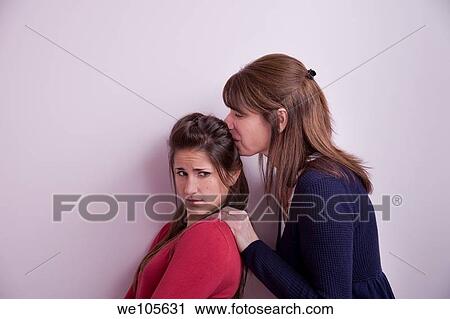 Mother with her teen daughter View Large Photo Image Stock Image - Mother with her teen daughter. Fotosearch