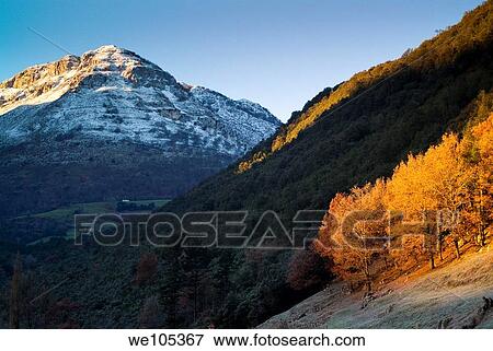 Paisaje de Ramales de la Victoria Cantabria España Europa View Large Photo Image Stock Photo - Paisaje de Ramales de la Victoria Cantabria España Europa. Fotosearch