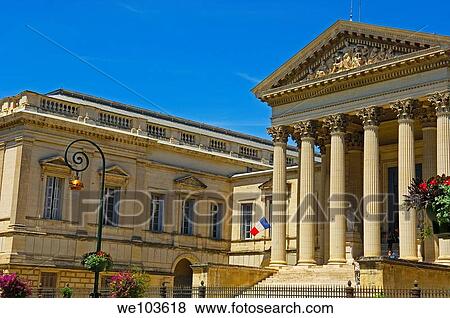 Palais de Justice, Montpellier, Herault, Languedoc-Roussillon, France View Large Photo Image Stock Photo - Palais de Justice, Montpellier, Herault, Languedoc-Roussillon, France. Fotosearch