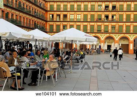 Plaza de la Corredera, Cordoba, Andalusia, Spain View Large Photo Image Stock Image - Plaza de la Corredera, Cordoba, Andalusia, Spain. Fotosearch
