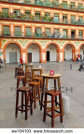 Plaza de la Corredera, Cordoba, Andalusia, Spain View Large Photo Image Stock Image - Plaza de la Corredera, Cordoba, Andalusia, Spain. Fotosearch