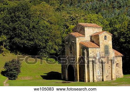 Pre-Romanesque church of San Miguel de Lillo, Oviedo, Asturias, Spain View Large Photo Image Stock Image - Pre-Romanesque church of San Miguel de Lillo, Oviedo, Asturias, Spain. Fotosearch