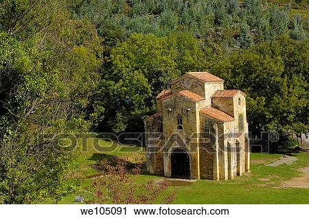 Pre-Romanesque church of San Miguel de Lillo, Oviedo, Asturias, Spain View Large Photo Image Stock Image - Pre-Romanesque church of San Miguel de Lillo, Oviedo, Asturias, Spain. Fotosearch