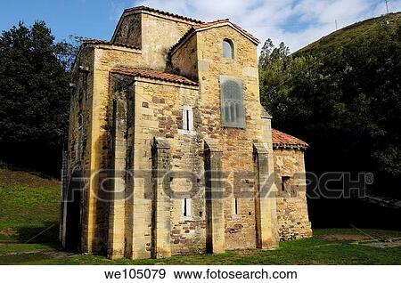 Pre-Romanesque church of San Miguel de Lillo, Oviedo, Asturias, Spain View Large Photo Image Stock Photo - Pre-Romanesque church of San Miguel de Lillo, Oviedo, Asturias, Spain. Fotosearch