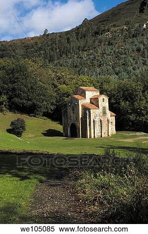 Pre-Romanesque church of San Miguel de Lillo, Oviedo, Asturias, Spain View Large Photo Image Stock Photography - Pre-Romanesque church of San Miguel de Lillo, Oviedo, Asturias, Spain. Fotosearch