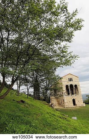 Pre-Romanesque church of Santa Maria del Naranco, Oviedo, Asturias, Spain View Large Photo Image Picture - Pre-Romanesque church of Santa Maria del Naranco, Oviedo, Asturias, Spain. Fotosearch