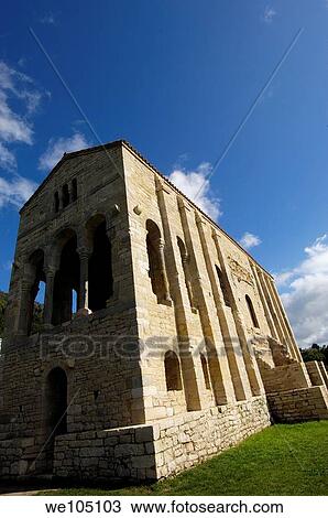 Pre-Romanesque church of Santa Maria del Naranco, Oviedo, Asturias, Spain View Large Photo Image Stock Image - Pre-Romanesque church of Santa Maria del Naranco, Oviedo, Asturias, Spain. Fotosearch