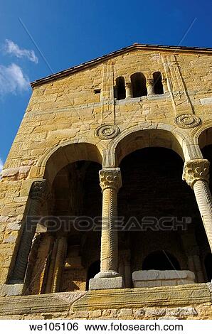 Pre-Romanesque church of Santa Maria del Naranco, Oviedo, Asturias, Spain View Large Photo Image Stock Photograph - Pre-Romanesque church of Santa Maria del Naranco, Oviedo, Asturias, Spain. Fotosearch