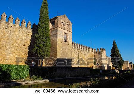 Stock Photograph - Puerta de Almodovar town gate, Cordoba, Andalusia, Spain. Fotosearch