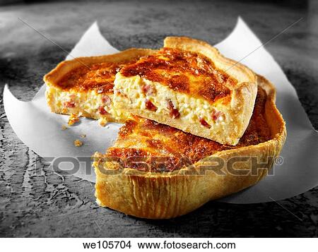 Quiche Lorraine, View Large Photo Image Picture - Quiche Lorraine,. Fotosearch