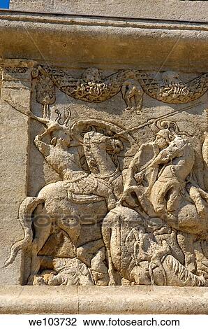 Roman ruins of Glanum, Saint-Remy-de-Provence, Provence-Alpes-Côte d´Azur, France View Large Photo Image Stock Image - Roman ruins of Glanum, Saint-Remy-de-Provence, Provence-Alpes-Côte d´Azur, France. Fotosearch