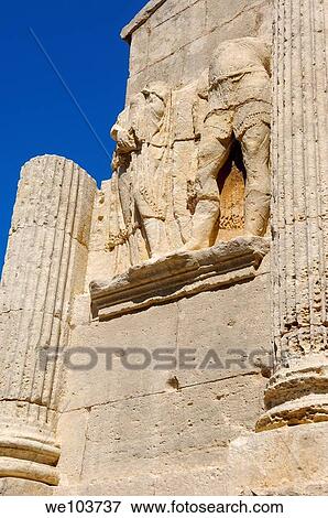 Roman ruins of Glanum, Saint-Remy-de-Provence, Provence-Alpes-Côte d´Azur, France View Large Photo Image Stock Photo - Roman ruins of Glanum, Saint-Remy-de-Provence, Provence-Alpes-Côte d´Azur, France. Fotosearch