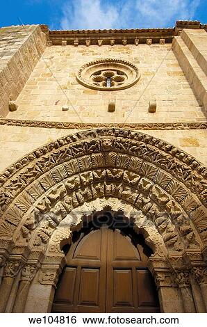 Romanesque church of La Magdalena (12th century), Zamora, Castilla-Leon, Spain View Large Photo Image Stock Photograph - Romanesque church of La Magdalena (12th century), Zamora, Castilla-Leon, Spain. Fotosearch