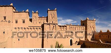 Rooftop panorama of World Heritage site Kasbah Amerhidil in the Skoura oasis Palm Grove Morocco View Large Photo Image Stock Photography - Rooftop panorama of World Heritage site Kasbah Amerhidil in the Skoura oasis Palm Grove Morocco. Fotosearch