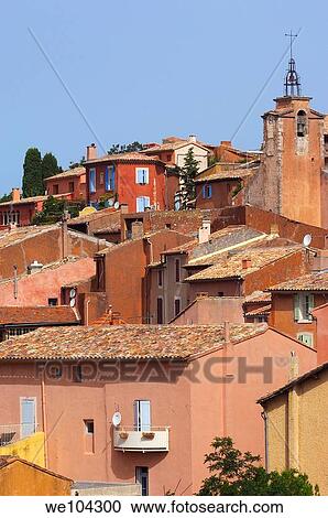 Roussillon, Vaucluse, Provence-Alpes-Côte d´Azur, France View Large Photo Image Stock Image - Roussillon, Vaucluse, Provence-Alpes-Côte d´Azur, France. Fotosearch
