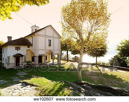 Sacro Monte of Ghiffa, Lake Maggiore, Piedmont, Italy View Large Photo Image Stock Photo - Sacro Monte of Ghiffa, Lake Maggiore, Piedmont, Italy. Fotosearch