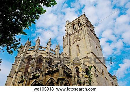 Saint-Nazaire cathedral, Beziers, Herault, Languedoc-Roussillon, France View Large Photo Image Stock Photo - Saint-Nazaire cathedral, Beziers, Herault, Languedoc-Roussillon, France. Fotosearch