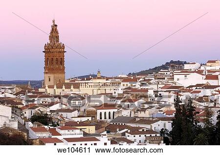 Stock Image - San Miguel church, Jerez de los Caballeros, Badajoz province, Extremadura, Spain. Fotosearch