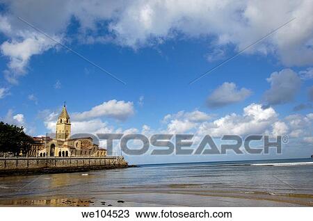 San Pedro Church, Gijon, Asturias, Spain View Large Photo Image Stock Image - San Pedro Church, Gijon, Asturias, Spain. Fotosearch