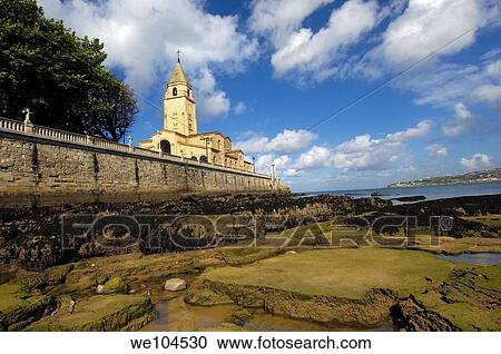 San Pedro Church, Gijon, Asturias, Spain View Large Photo Image Stock Image - San Pedro Church, Gijon, Asturias, Spain. Fotosearch