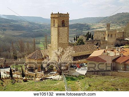 Santa María de la Peña church. Brihuega, Guadalajara province, Castilla La Mancha, Spain. View Large Photo Image Stock Image - Santa María de la Peña church. Brihuega, Guadalajara province, Castilla La Mancha, Spain.. Fotosearch