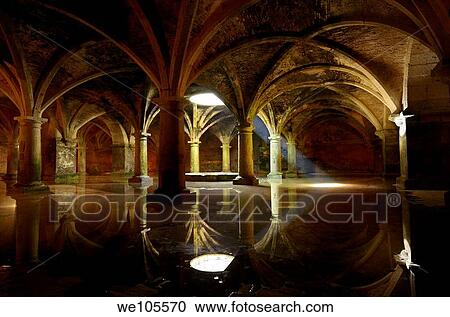 Shaft of light from skylight in underground Portuguese cistern in the old city of El Jadida Morocco View Large Photo Image Stock Image - Shaft of light from skylight in underground Portuguese cistern in the old city of El Jadida Morocco. Fotosearch