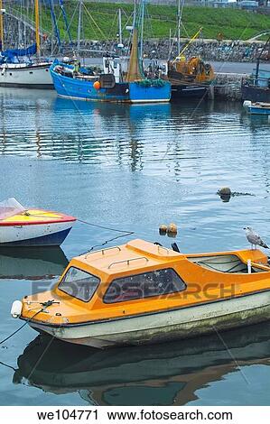 Small fishing vessels in Balbriggan Harbour, Co Dublin, Ireland View Large Photo Image Stock Image - Small fishing vessels in Balbriggan Harbour, Co Dublin, Ireland. Fotosearch