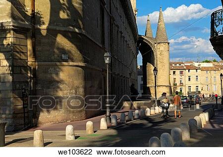 St Pierre cathedral, Montpellier, Herault, Languedoc-Roussillon, France View Large Photo Image Stock Image - St Pierre cathedral, Montpellier, Herault, Languedoc-Roussillon, France. Fotosearch