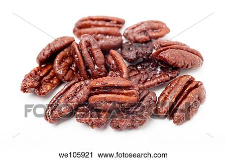 sugared Pecan Nuts Carya illinoensis On white Background View Large Photo Image Stock Image - sugared Pecan Nuts Carya illinoensis On white Background. Fotosearch