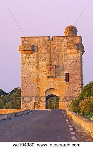 Tour Carbonniere, Aigues-Mortes. Petite Camargue, Gard, Languedoc-Roussillon, France View Large Photo Image Stock Image - Tour Carbonniere, Aigues-Mortes. Petite Camargue, Gard, Languedoc-Roussillon, France. Fotosearch