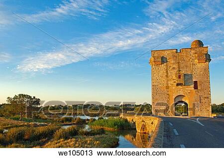 Tour Carbonniere, Aigues-Mortes. Petite Camargue, Gard, Languedoc-Roussillon, France View Large Photo Image Stock Image - Tour Carbonniere, Aigues-Mortes. Petite Camargue, Gard, Languedoc-Roussillon, France. Fotosearch