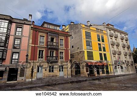 Town Hall square, Gijon, Asturias, Spain View Large Photo Image Stock Image - Town Hall square, Gijon, Asturias, Spain. Fotosearch