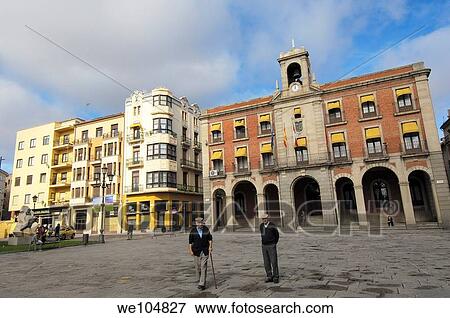 Stock Photo - Town Hall, Zamora, Castilla-Leon, Spain. Fotosearch