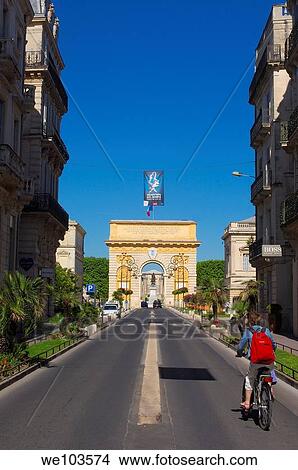 Triumphal Arch, Montpellier, Herault, Languedoc-Roussillon, France View Large Photo Image Picture - Triumphal Arch, Montpellier, Herault, Languedoc-Roussillon, France. Fotosearch