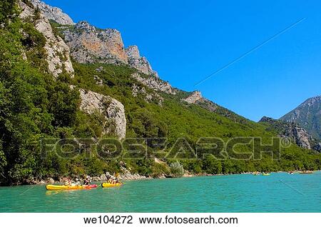 Verdon Gorge river canyon, Verdon Regional Natural Park, Provence-Alpes-Cote-d´Azur, France View Large Photo Image Stock Image - Verdon Gorge river canyon, Verdon Regional Natural Park, Provence-Alpes-Cote-d´Azur, France. Fotosearch