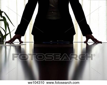 Woman manager in a business stance during a meeting View Large Photo Image Stock Image - Woman manager in a business stance during a meeting. Fotosearch