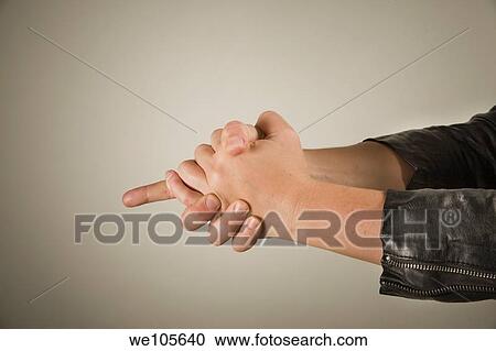 Stock Image - Young woman´s hands. Fotosearch