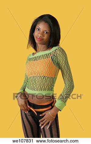 African American woman in early 20´s doing glamour modeling View Large Photo Image Stock Image - African American woman in early 20´s doing glamour modeling. Fotosearch