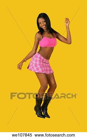 African American woman in early 20´s doing glamour modeling View Large Photo Image Stock Photography - African American woman in early 20´s doing glamour modeling. Fotosearch