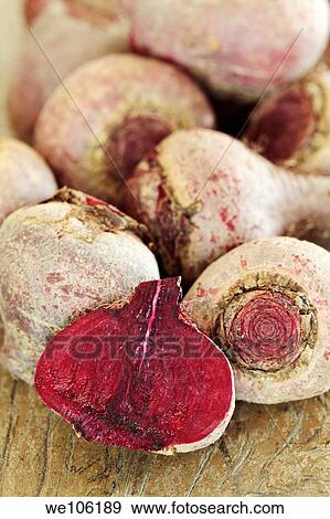 Beetroot sliced in half View Large Photo Image Stock Photo - Beetroot sliced in half. Fotosearch