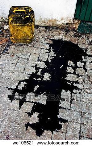 Black oil puddle on the cobblestones, Malé, Maldives View Large Photo Image Stock Image - Black oil puddle on the cobblestones, Malé, Maldives. Fotosearch
