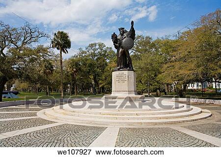 Confederate Soldier Memorial White Point Gardens The Battery Charleston South Carolina View Large Photo Image Stock Photo - Confederate Soldier Memorial White Point Gardens The Battery Charleston South Carolina. Fotosearch