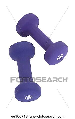Dumbells photographed in a studio on white background View Large Photo Image Stock Photo - Dumbells photographed in a studio on white background. Fotosearch