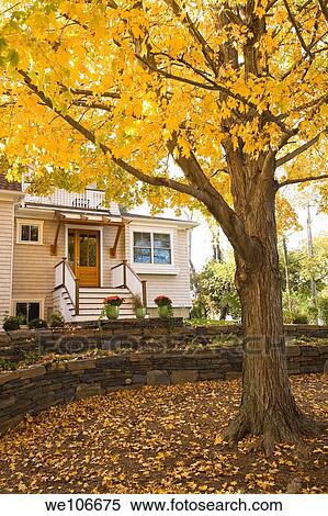 Exterior of New England Home Scituate, Massachusetts View Large Photo Image Stock Photography - Exterior of New England Home Scituate, Massachusetts. Fotosearch