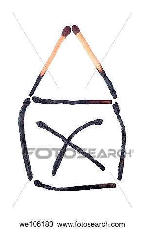 Stock Image - Match house. Fotosearch